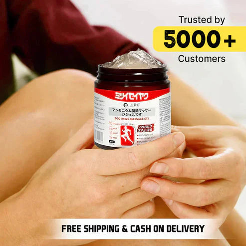 Japanese Pain Relief Gel – Limited Offer - BUY 1 GET 1 FREE