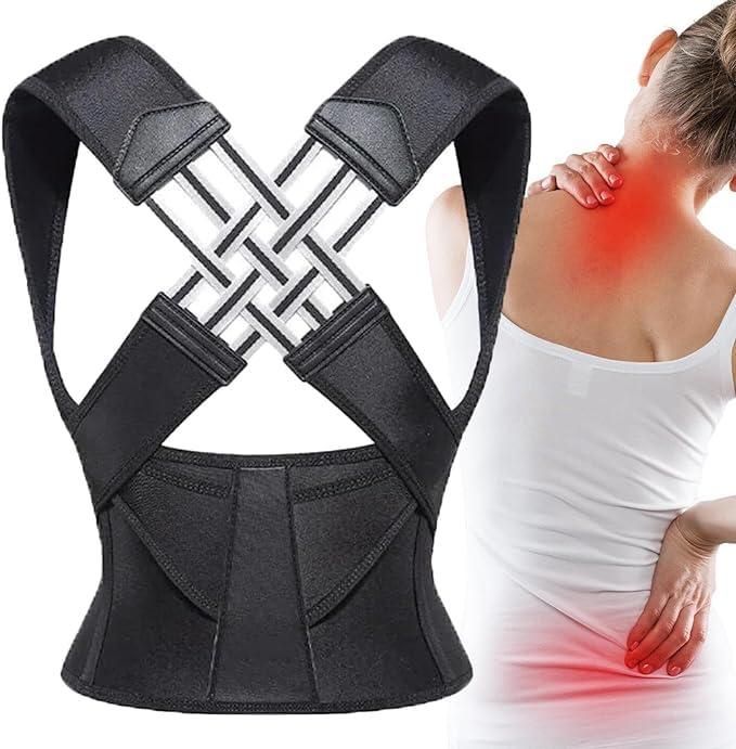 Adjustable Back Posture Corrector Belt – Slouching & Back Pain Relief (For Men & Women)
