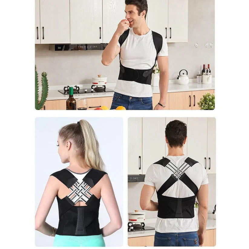 Adjustable Back Posture Corrector Belt – Slouching & Back Pain Relief (For Men & Women)