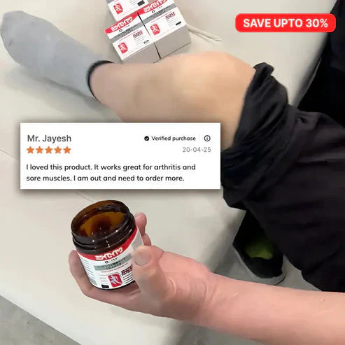 Japanese Pain Relief Gel – Limited Offer - BUY 1 GET 1 FREE
